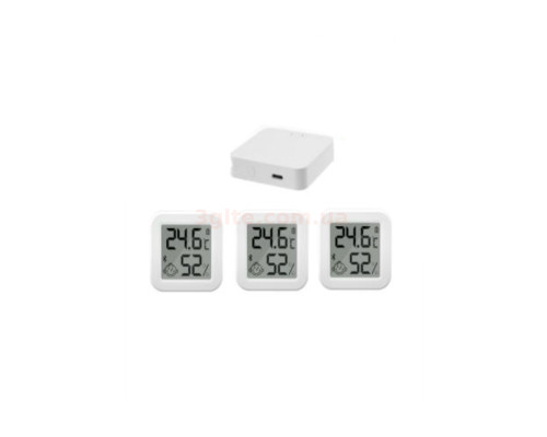 Набор мониторов температуры и влажности с дисплеем